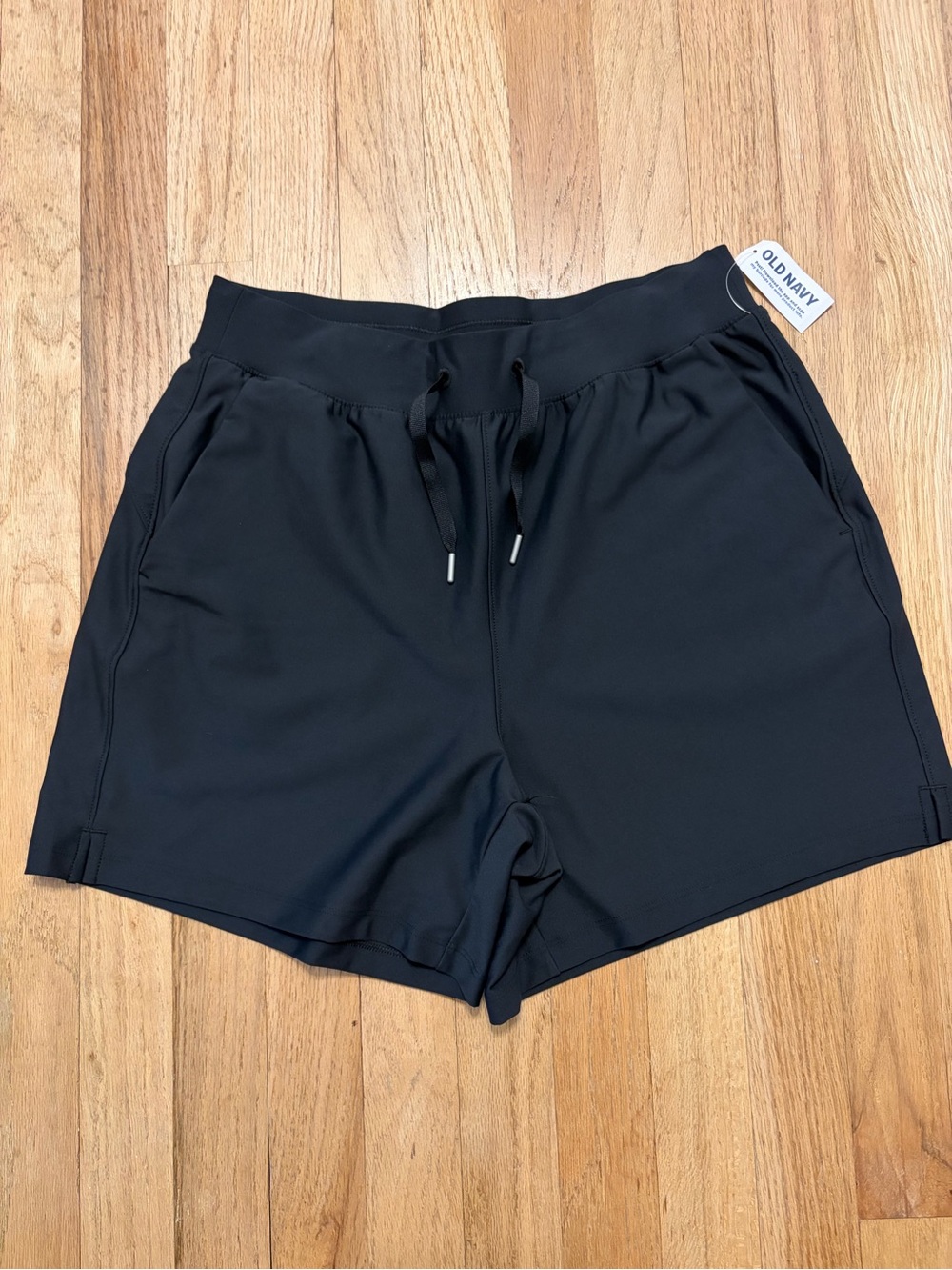 Old Navy Black Athletic Drawstring Shorts